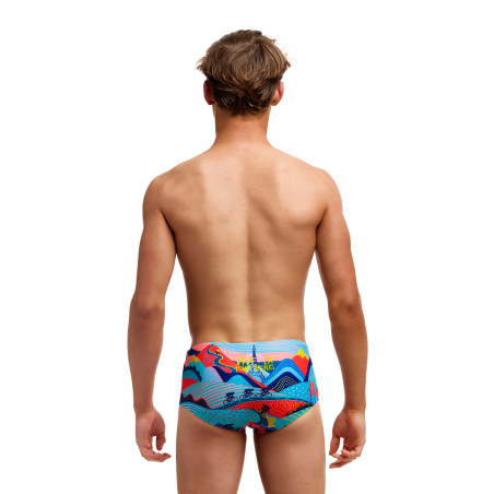 FUNKY TRUNKS (6-12 ans) Vive La Funky - Boxer Natation Gar | Les4Nages