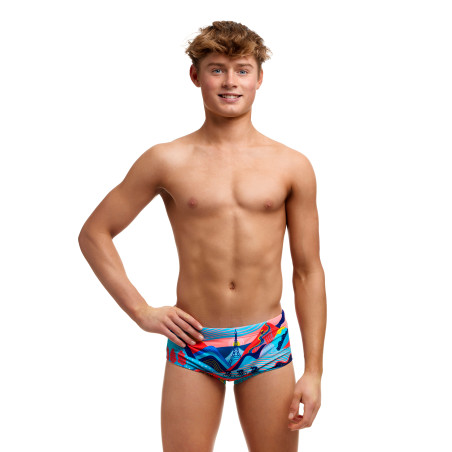 FUNKY TRUNKS (6-12 ans) Vive La Funky - Boxer Natation Gar | Les4Nages