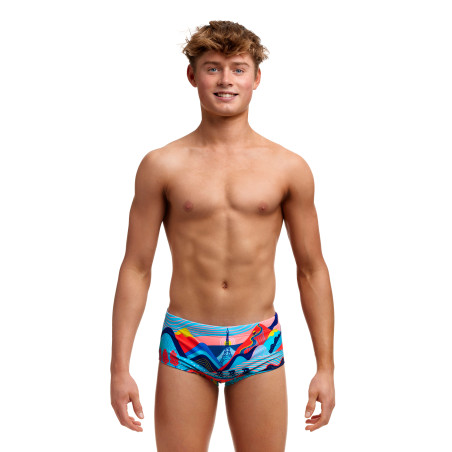 FUNKY TRUNKS (6-12 ans) Vive La Funky - Boxer Natation Gar | Les4Nages