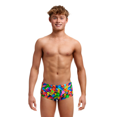 FUNKY TRUNKS (6-12 ans) Bright Birds - Boxer Natation Gar | Les4Nages