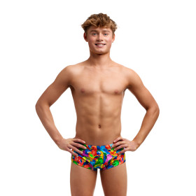 FUNKY TRUNKS (6-12 ans) Bright Birds - Boxer Natation Garçon