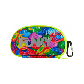 Goggle Case Funky Bright Birds - boîte de rangement lunettes