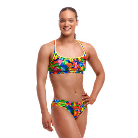 FUNKITA Bright Birds Sports  - Maillot de bain Natation Femme 2 pieces