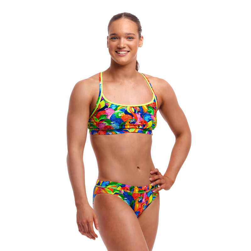 FUNKITA Bright Birds Sports - Maillot de bain 2 pieces | Les4Nages