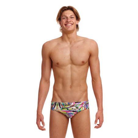 Funky Trunks Scissor Kick Brief - Maillot Natation Homme | Les4Nages