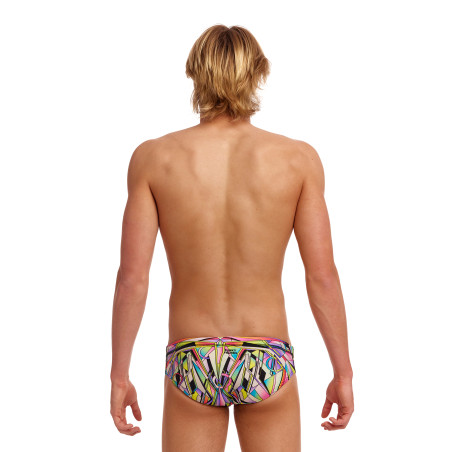 Funky Trunks Scissor Kick Brief - Maillot Natation Homme | Les4Nages