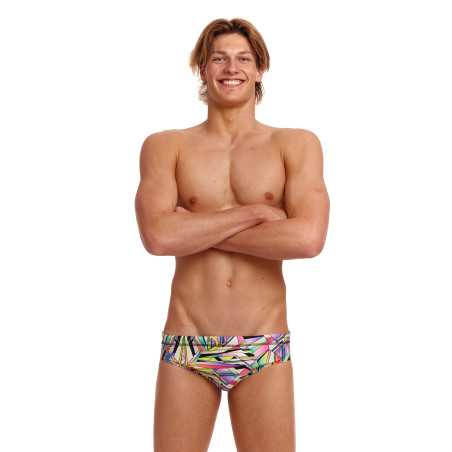 Funky Trunks Scissor Kick Brief - Maillot Natation Homme | Les4Nages