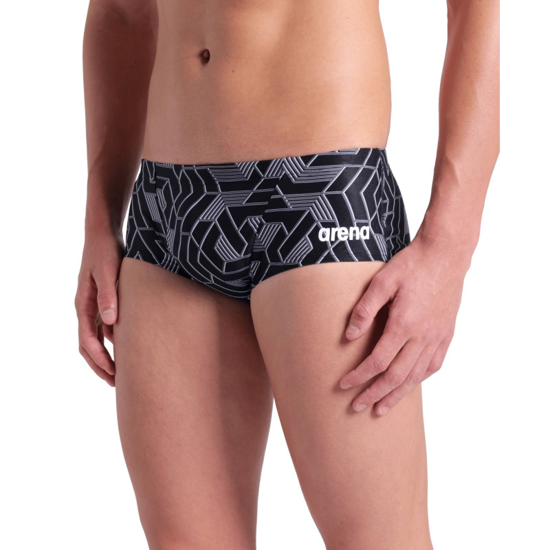 Arena ESCAPE Swim Low Waist Short team Black - Boxer Natation Homme | Les4Nages