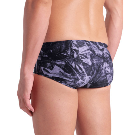 Arena TEAM CRACKLE SWIM Low Waist Short Black - Boxer Natation Homme | Les4Nages