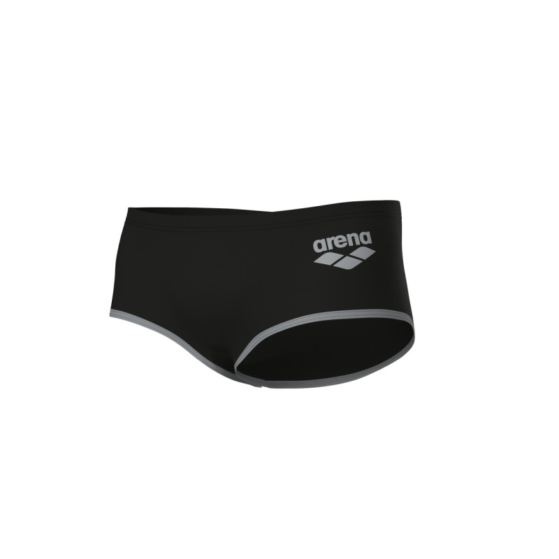 ARENA One biglogo Low waist short Black Silver - Boxer Natation Homme | Les4Nages