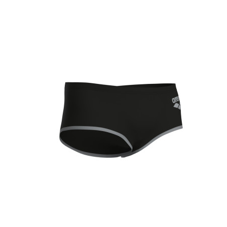 ARENA One biglogo Low waist short Black Silver - Boxer Natation Homme | Les4Nages