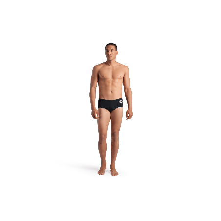 ARENA One biglogo Low waist short Black Silver - Boxer Natation Homme | Les4Nages