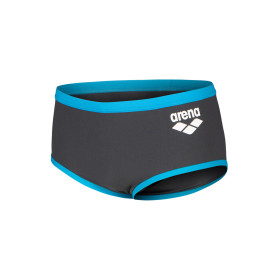 ARENA One biglogo Low waist short Asphalte Turquoise  - Boxer Natation Homme