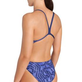 Arena ESCAPE CHALLENGE Back Team Navy - Maillot Natation Femme 1 piece