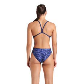 Arena ESCAPE CHALLENGE Back Team Navy - Maillot Natation Femme 1 piece