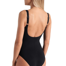 Arena Bodylift LILIANA U BACK Black White -  Maillot Aquagym et Piscine Bodylift