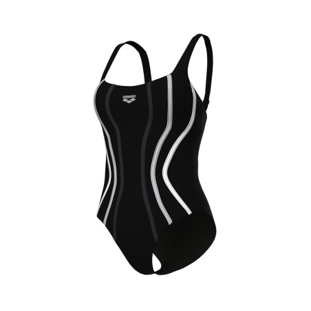 Arena Bodylift SOFIA SOFT CURVE Black Black - Maillot Aquagym et Piscine Bodylift | Les4Nages