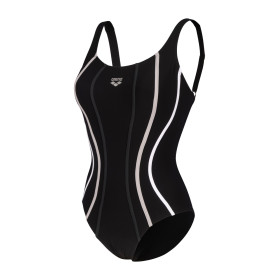 Arena Bodylift  SOFIA SOFT CURVE Black Black   -  Maillot Aquagym et Piscine Bodylift