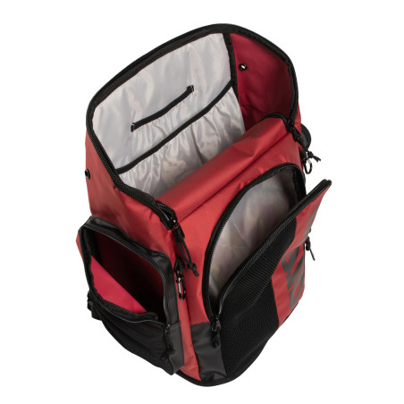 ARENA SPIKY 3 BACKPACK 45L Crimson Black - Sac à Dos Natation, Sport et Piscine | Les4Nages