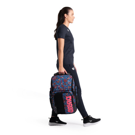 ARENA SPIKY 3 BACKPACK 45L Allover MICRO FLORAL - Sac à Dos Natation, Sport et Piscine  | Les4Nages