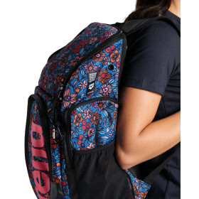 ARENA SPIKY 3 BACKPACK 45L  Allover MICRO FLORAL - Sac à Dos Natation, Sport et Piscine 