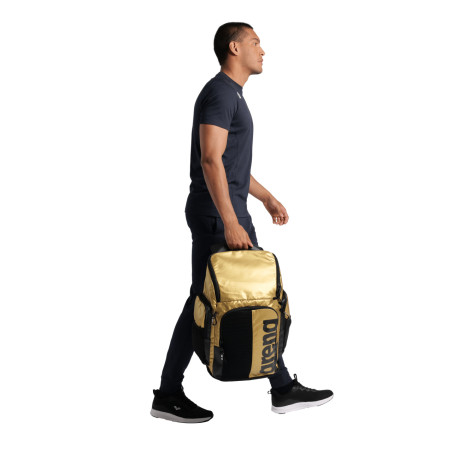 ARENA SPIKY 3 BACKPACK 45 Ltd GOLD - Sac à Dos Natation, Sport et Piscine  | Les4Nages