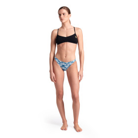 ARENA Real  Brief R - White Multi Yellow Star   - Bas 2 pièces Natation et Plage