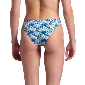 ARENA Real  Brief R - White Multi Yellow Star   - Bas 2 pièces Natation et Plage