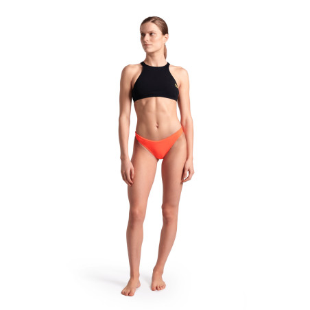 ARENA Real Brief R - Bright Coral Yellow - Bas 2 pièces Natation et Plage | Les4Nages