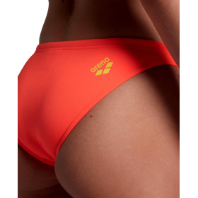 ARENA Real  Brief R - Bright Coral Yellow  - Bas 2 pièces Natation et Plage