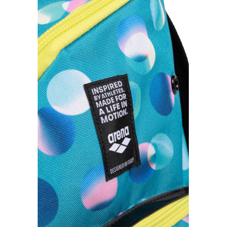 ARENA SPIKY 3 BACKPACK 45L Allover Confetti - Sac à Dos Natation et Piscine  | Les4Nages
