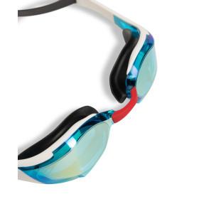 ARENA Cobra EDGE Swipe Mirrror  FIREFLOW Aqua White - Lunettes Natation