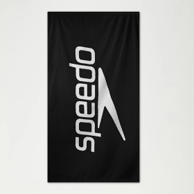 Speedo LOGO Towel Noir / Blanc  - Serviette Natation