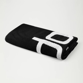 Speedo LOGO Towel Noir / Blanc  - Serviette Natation