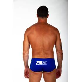 ZEROD Trunks Blue Light Blue Trunks Natation - Boxer Natation Homme
