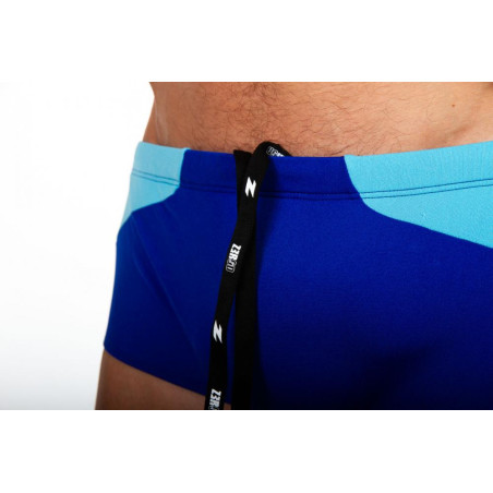 ZEROD Blue Light Blue Trunks Natation - Boxer Homme | Les4Nages