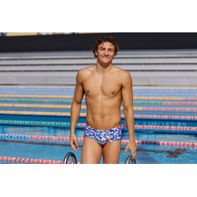 FUNKY TRUNKS Time Warp Sidewinder trunks - Boxer natation homme