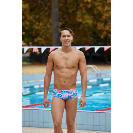 FUNKY TRUNKS Bundjalung Blue Sidewinder trunks - Boxer natation homme | Les4Nages