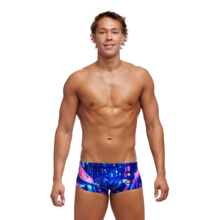 FUNKY TRUNKS Cyber City Sidewinder trunks - Boxer natation homme | Les4Nages