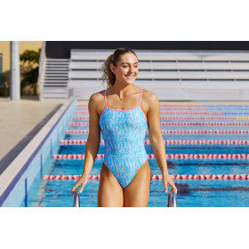 FUNKITA Palm Star Tie Me Tight - Maillot natation Femme