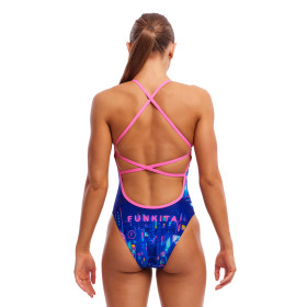 FUNKITA Cyber City Strapped In - Maillot natation Femme