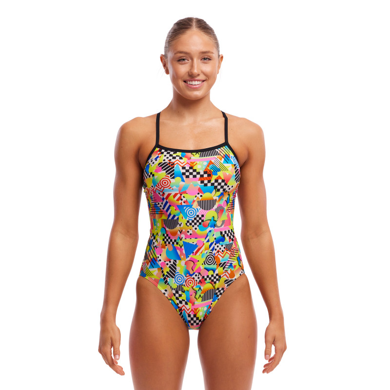 FUNKITA Junk Yard Single Strap - Maillot natation Femme  | Les4Nages