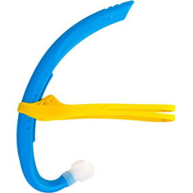 FINIS Stability Snorkel  JUNIOR Ocean Blue - Tuba Frontal Natation