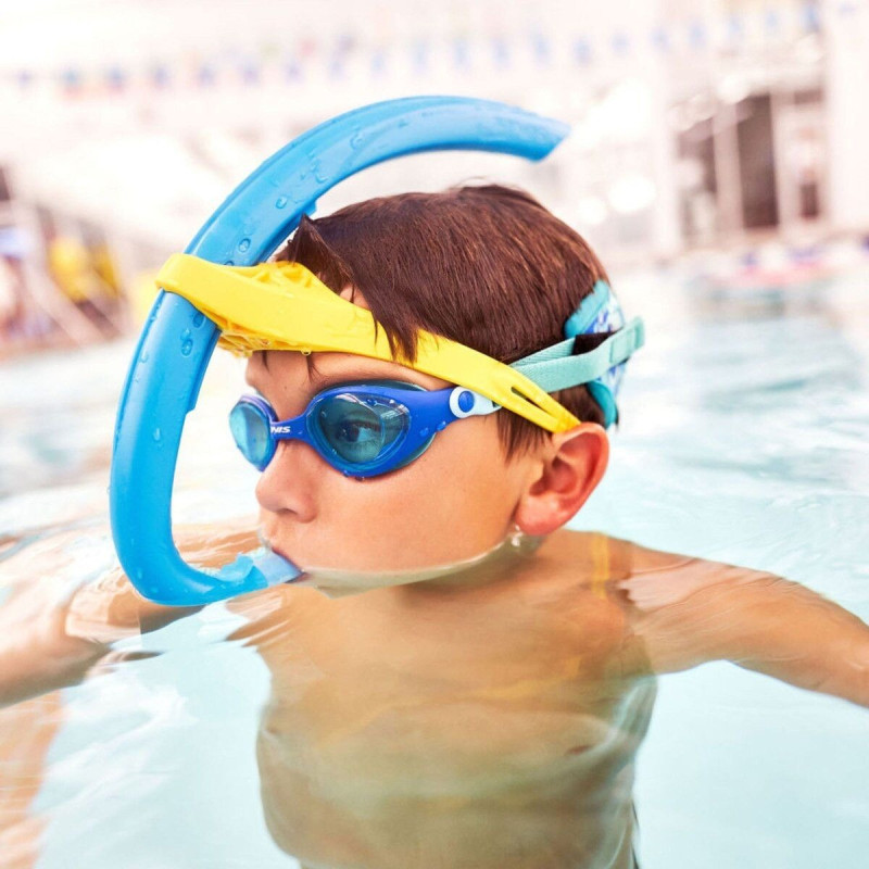 FINIS Stability Snorkel JUNIOR Ocean Blue - Tuba Frontal Natation | Les4Nages