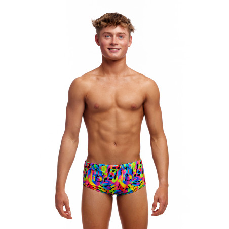 FUNKY TRUNKS(8-14 ans) Colour Funk - Boxer Natation Junior  | Les4Nages