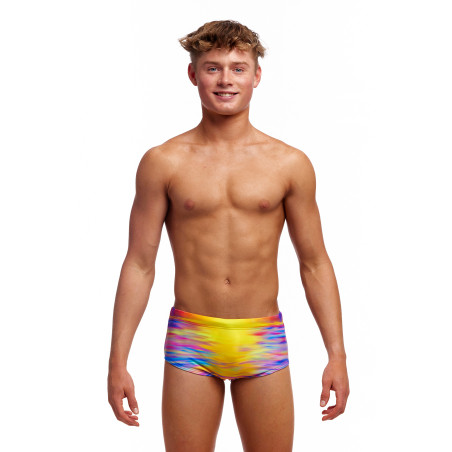 FUNKY TRUNKS(8-14 ans) Darkinjung Sunset - Boxer Natation Junior  | Les4Nages