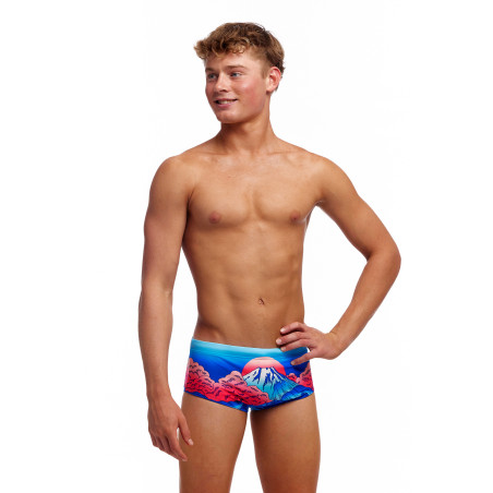 FUNKY TRUNKS(8-14 ans) Smokin Hot - Boxer Natation Junior  | Les4Nages