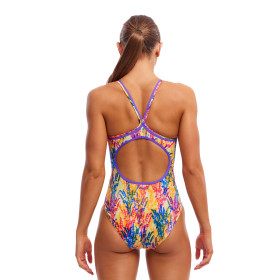 FUNKITA Strike A Posy Diamond Back  - Maillot natation Femme