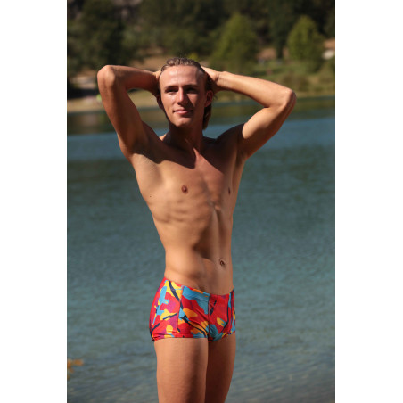 Mako Komorebi Shorty - Boxer Natation Homme | Les4Nages