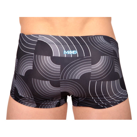 Mako Black Rainbow Shorty - Boxer Natation Homme | Les4Nages